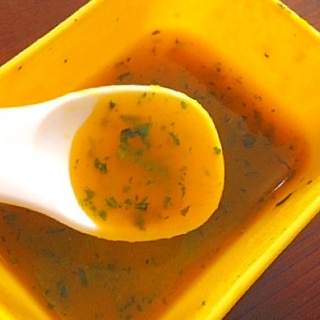 離乳食初期 ほうれん草とかぼちゃのスープ